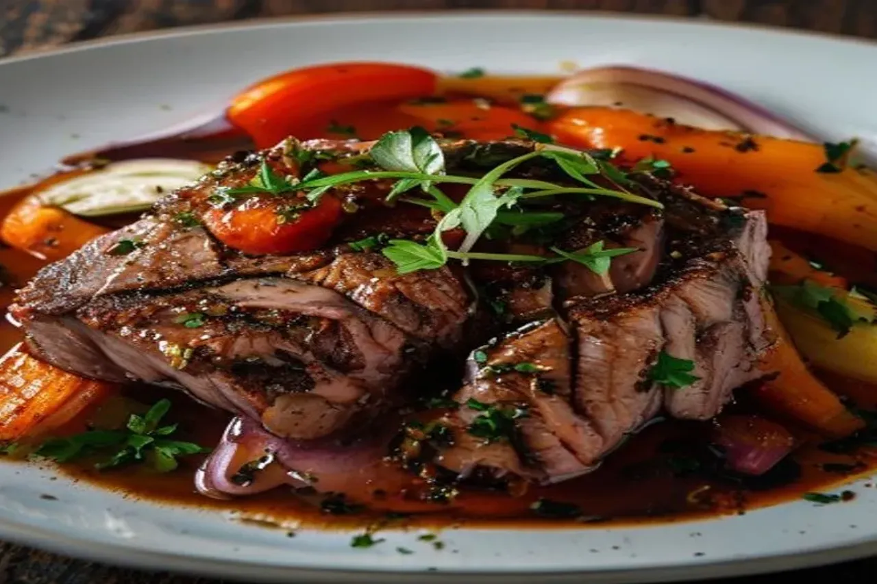 Authentic Braised Beef Brisket with Carrots and Onions Recipe