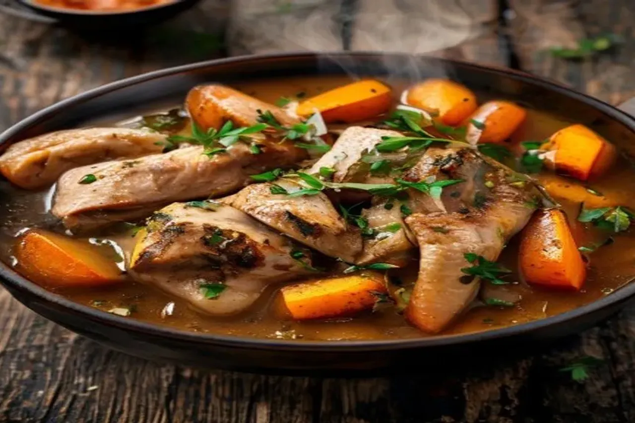 Authentic Chicken Stew Fricot Recipe