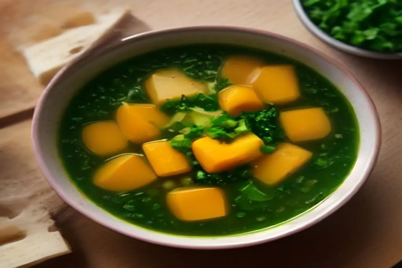 Authentic Kale and Roasted Vegetable Soup Recipe