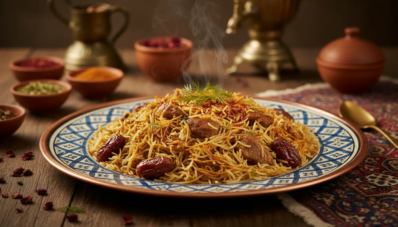 Authentic Reshteh Polo Recipe | Authentic Iran / Persian Nowruz Cuisine ...