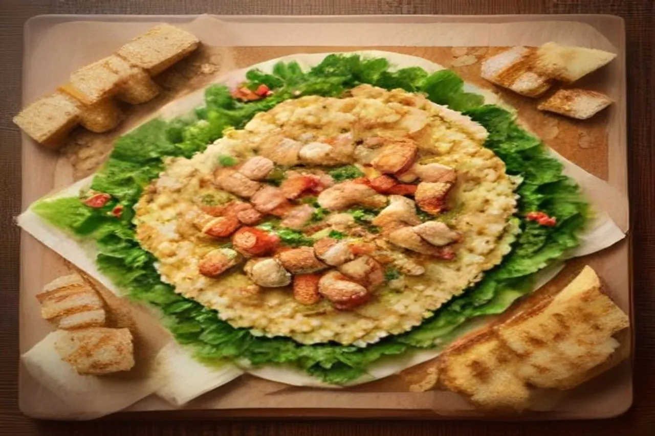 Authentic Sheet Pan Chicken Caesar Salad Recipe