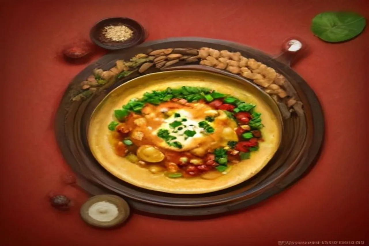 Authentic Spicy Coconut Ginger Omelette Recipe