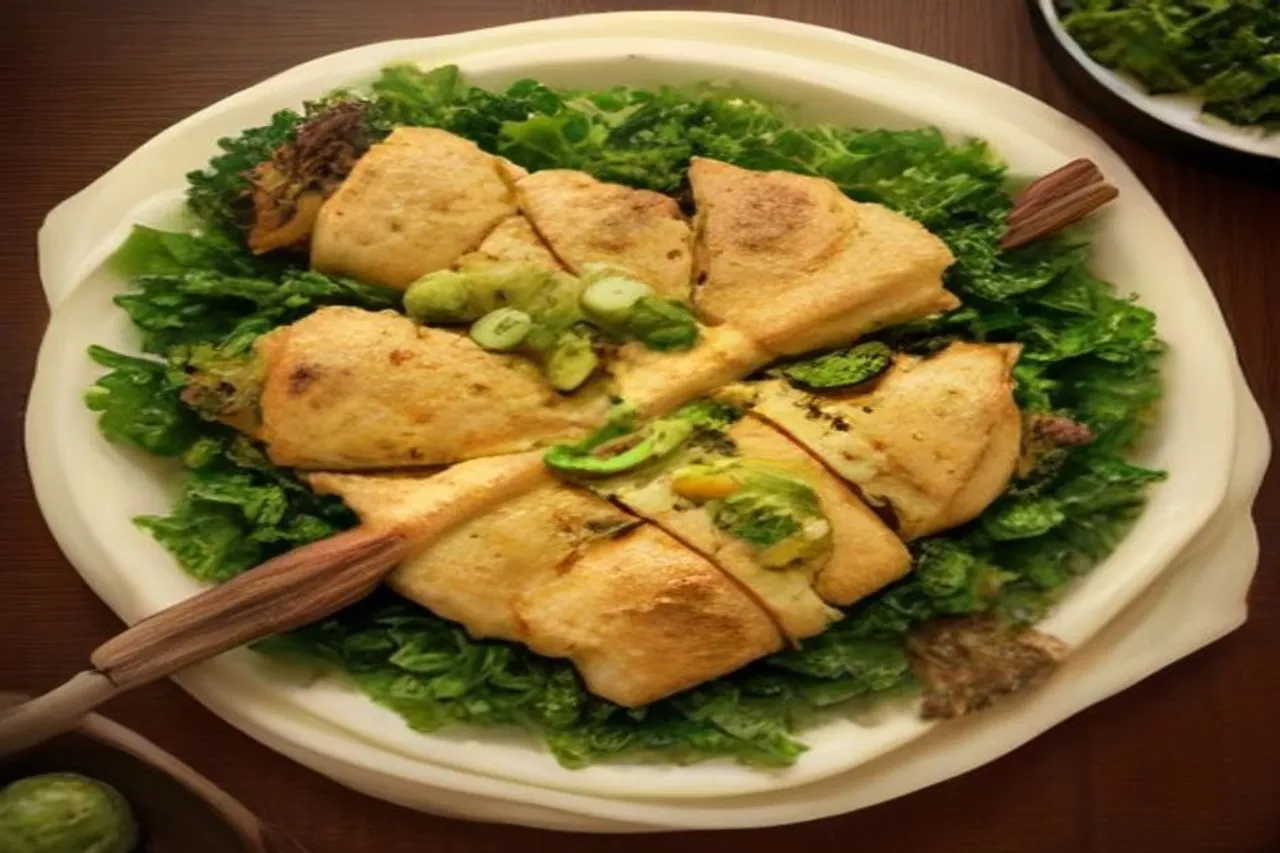 The Ultimate 4-Ingredient Scallion Pancake Wrap Recipe