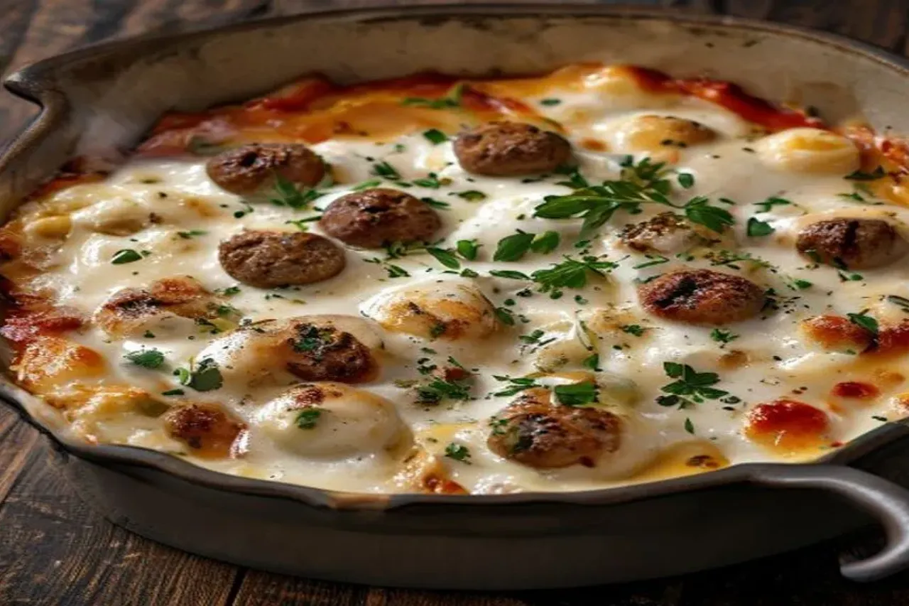 The Ultimate Baked Alfredo Spaghetti Recipe