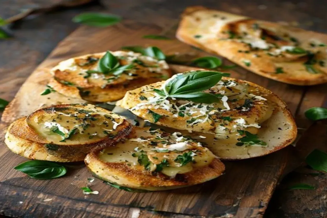 The Ultimate Basil Pesto Bread Rounds Recipe