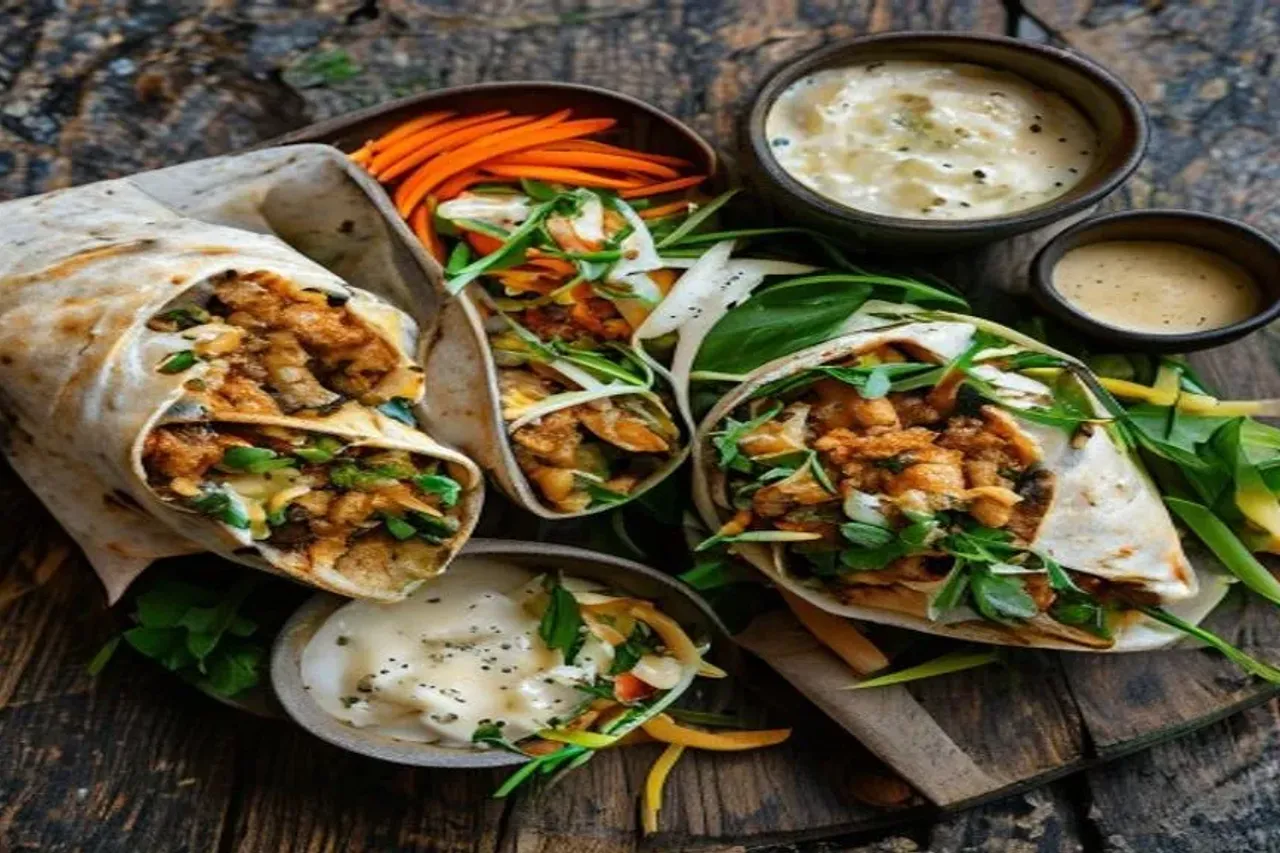 The Ultimate Buffalo Chicken and Rice Wraps Recipe