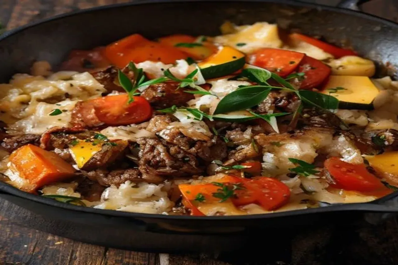 The Ultimate Cheeseburger Rice Skillet Recipe