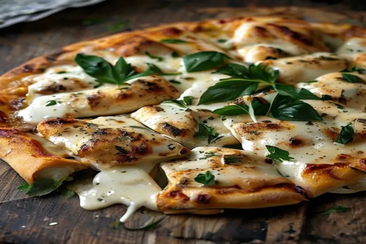 The Ultimate Chicken Alfredo Pizza Recipe