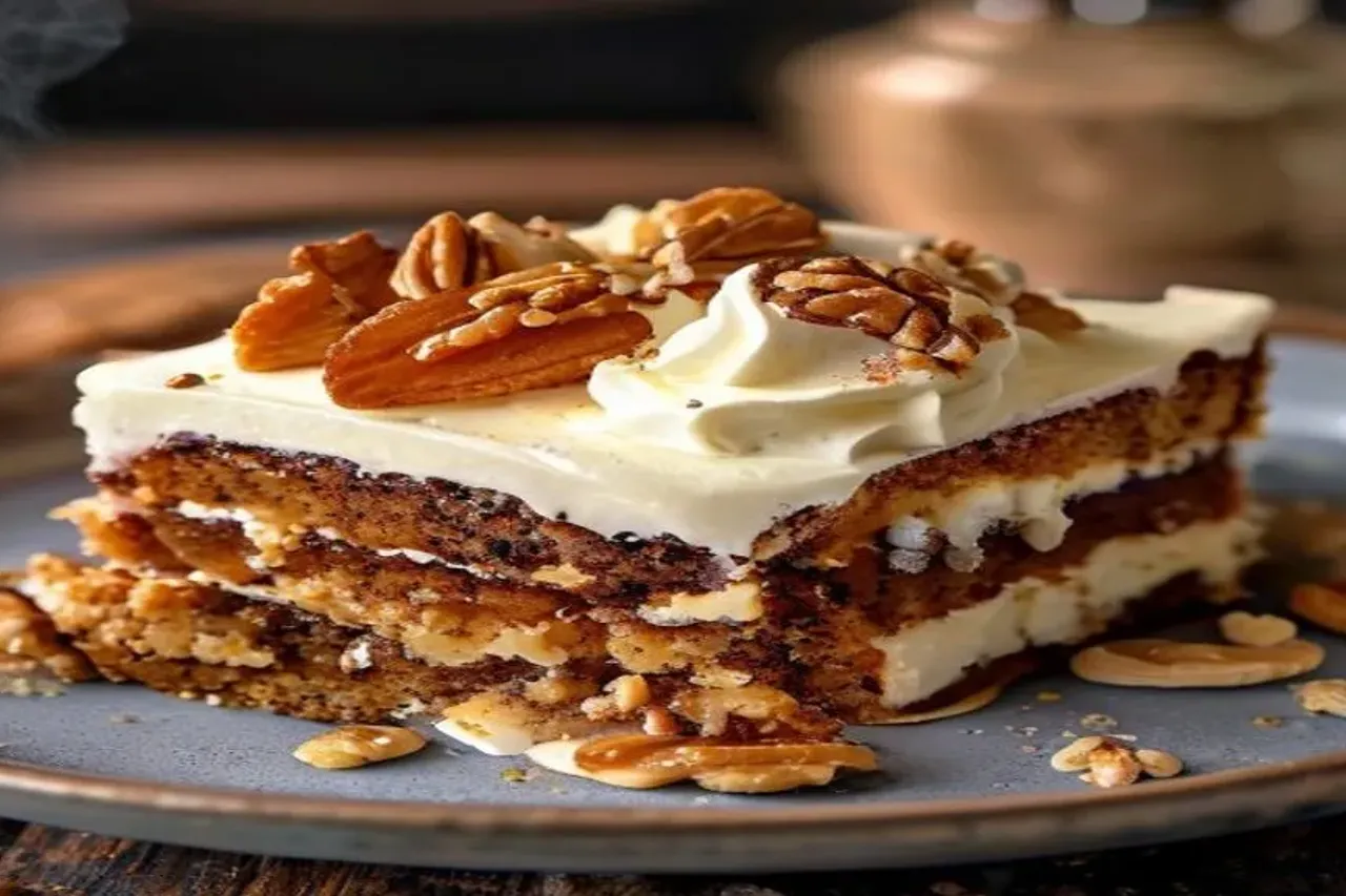 The Ultimate Cinnamon-Walnut Carrot Cake Recipe