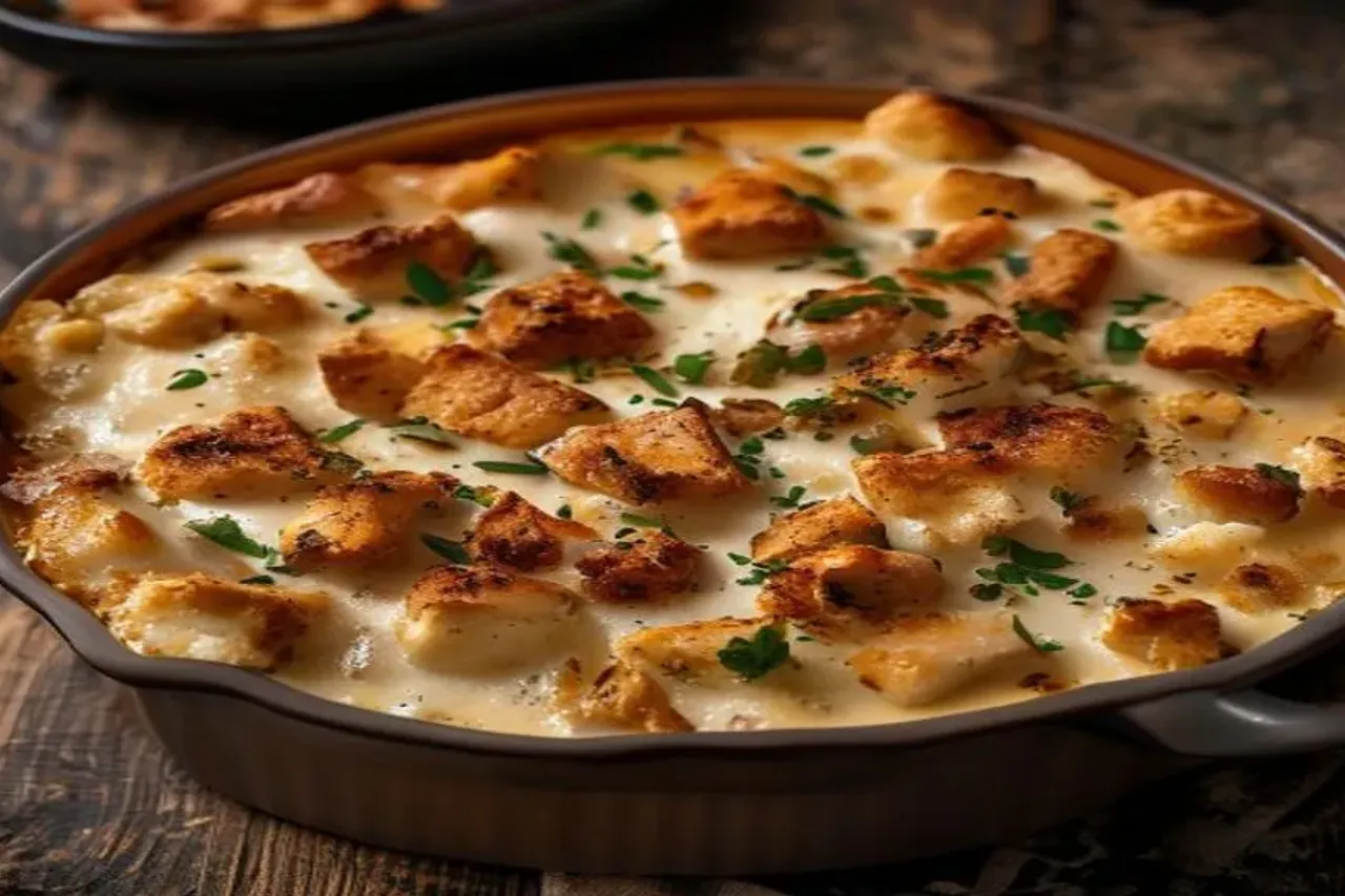 The Ultimate Creamy Chicken and Cracker Casserole Recipe
