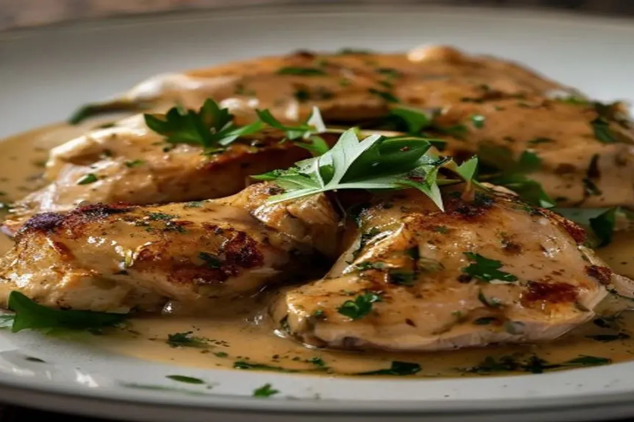 The Ultimate Creamy Garlic and Mushroom Chicken Thighs Recipe