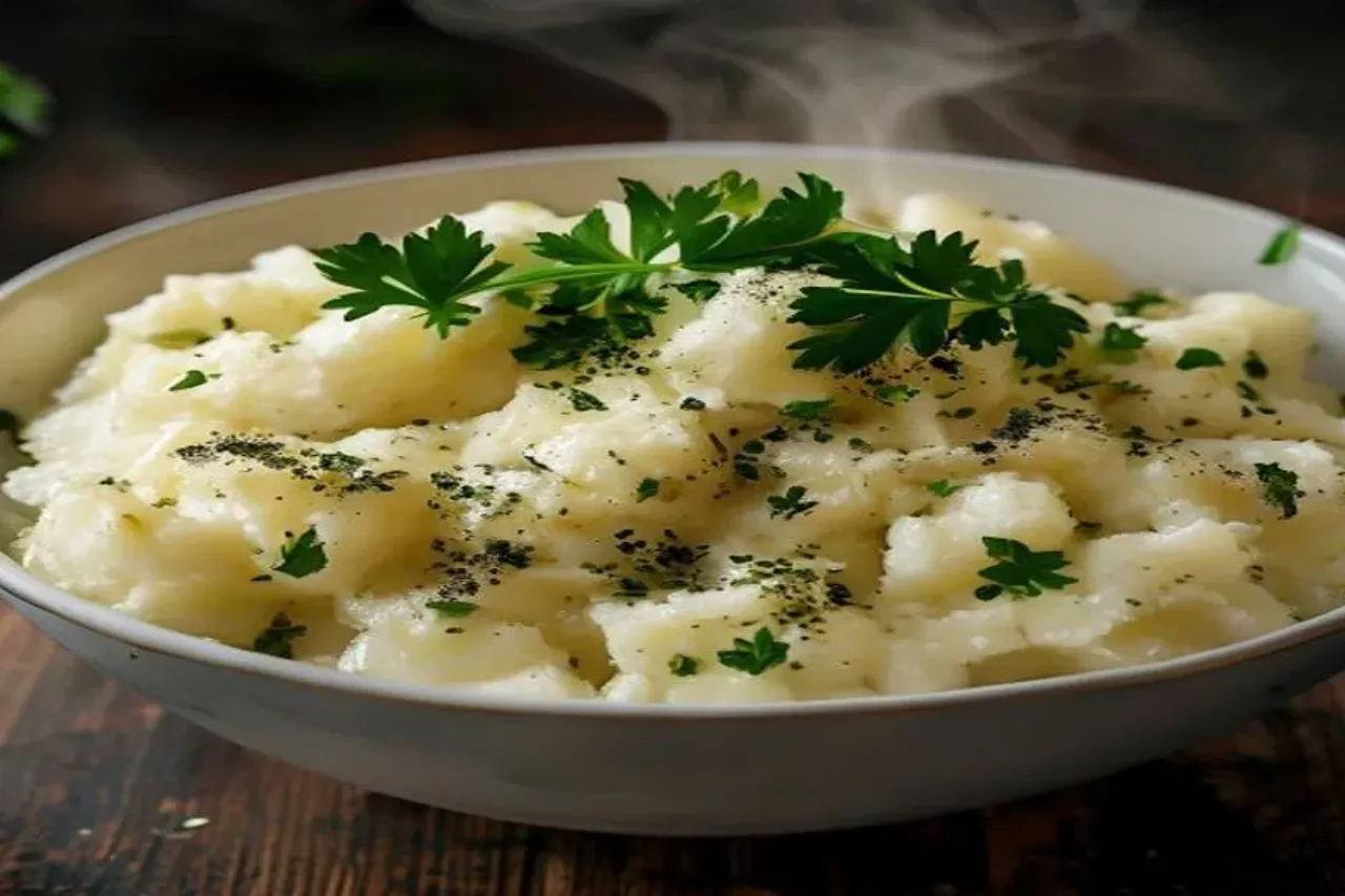 The Ultimate Creamy Garlic Parmesan Mashed Potatoes Recipe