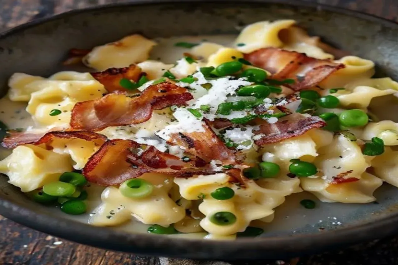 The Ultimate Creamy Gnocchi With Bacon and Peas Recipe