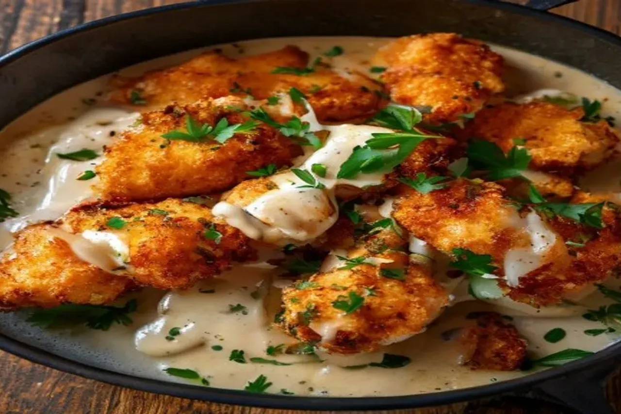 The Ultimate Creamy Parmesan Chicken Tenders Recipe