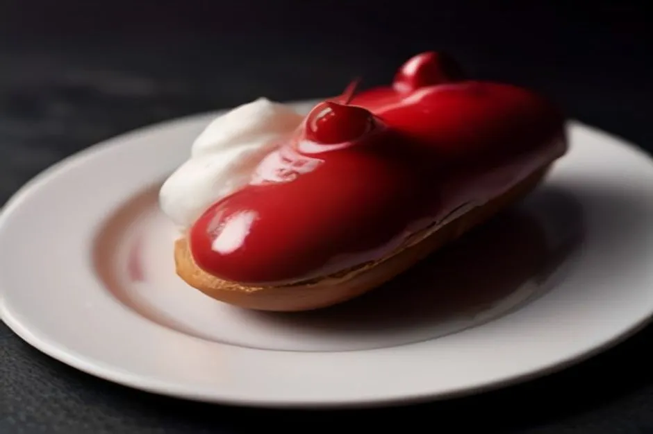 The Ultimate Dark Chocolate Cherry Eclair Recipe