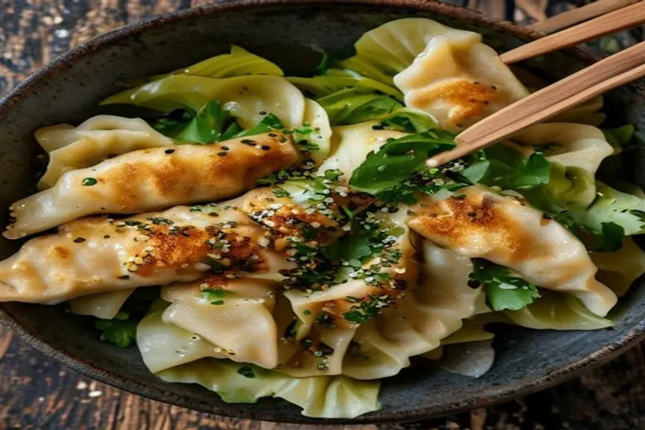 The Ultimate Easy Gyoza and Cabbage Dinner Recipe