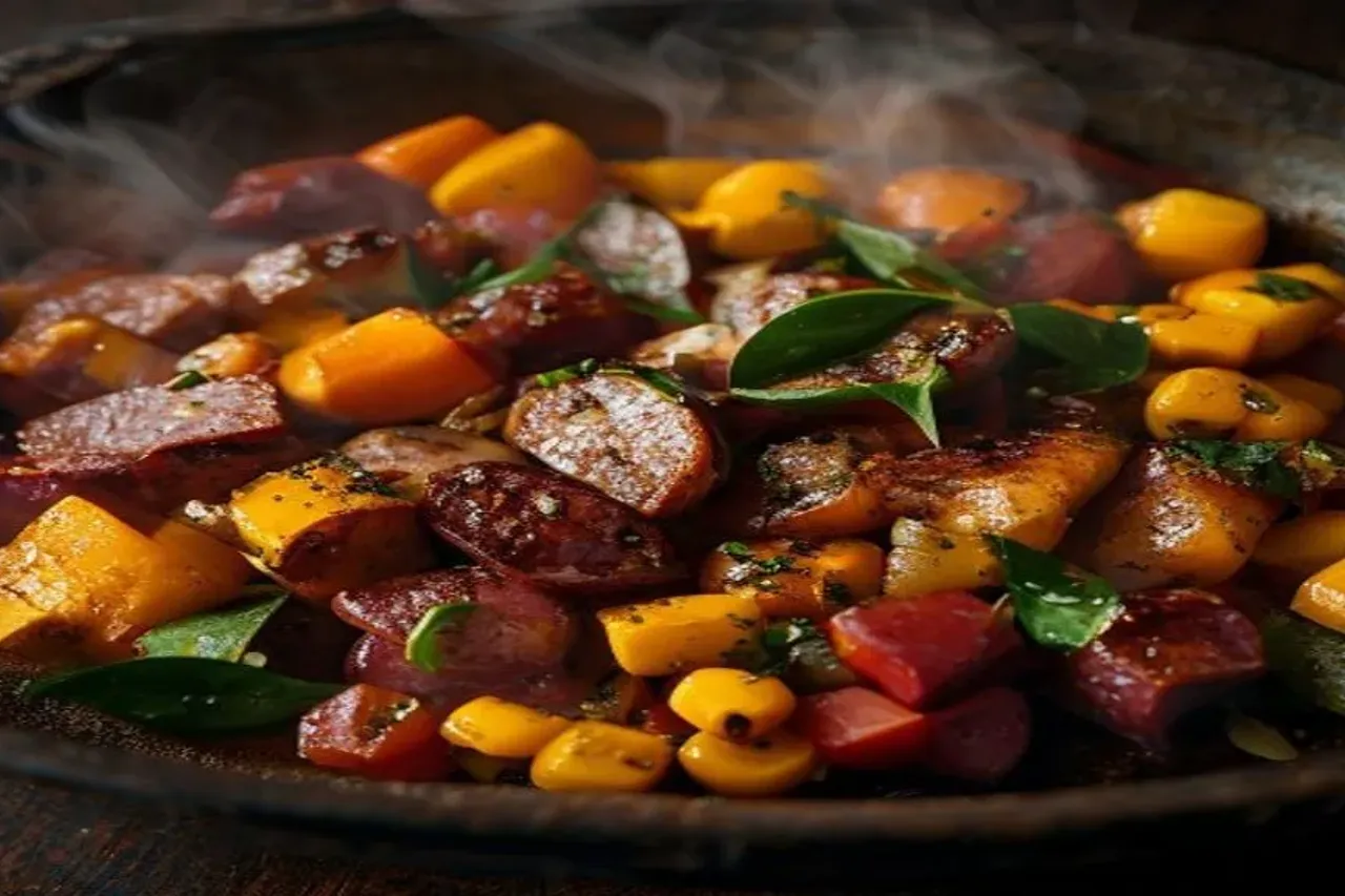 The Ultimate Fried Corn with Smoked Sausage Recipe