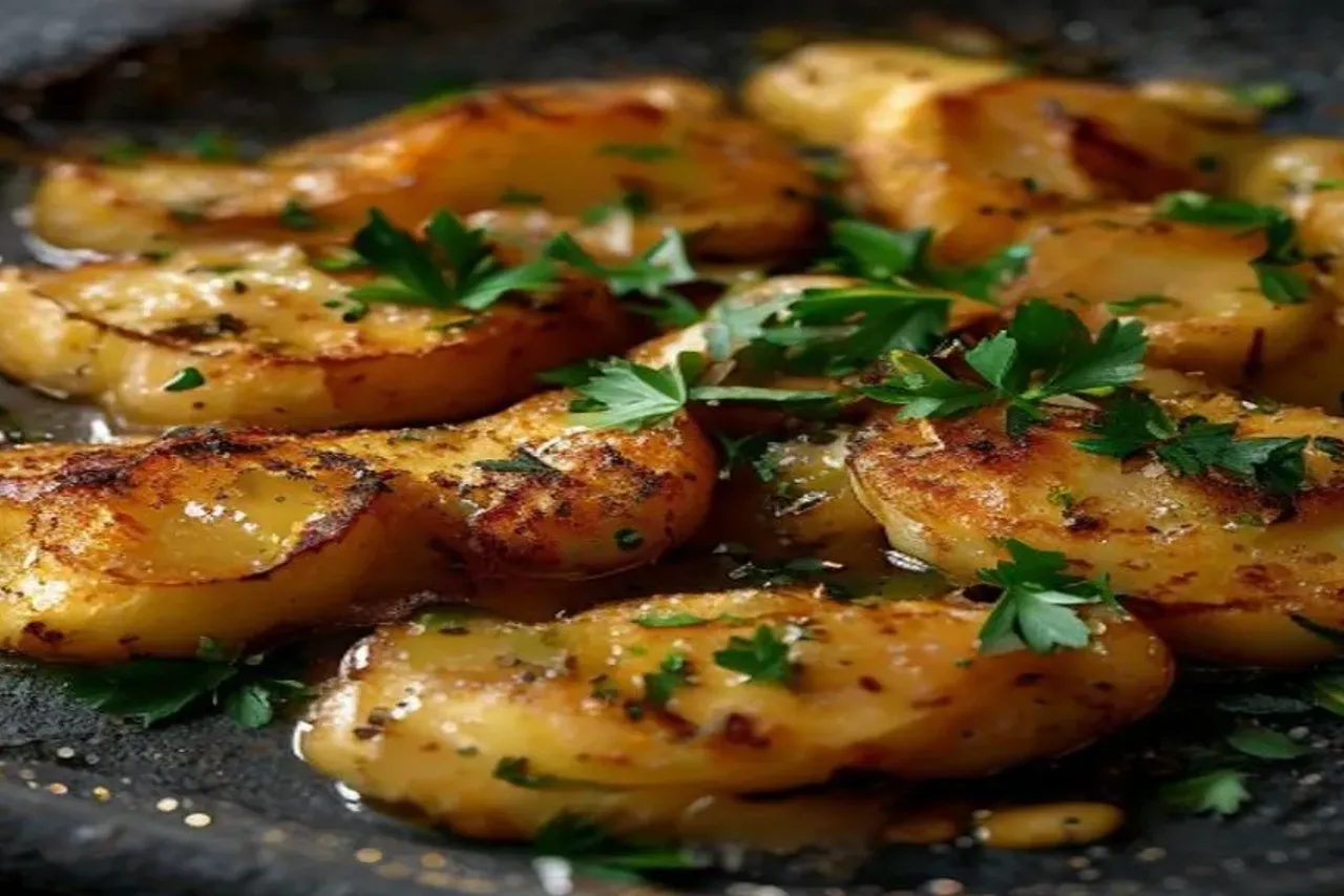 The Ultimate Garlic Butter Smashed Potatoes Recipe