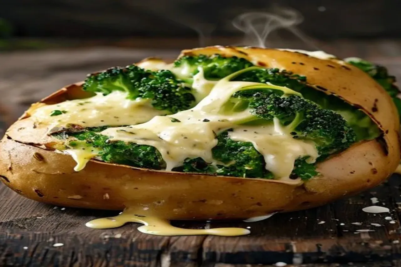 The Ultimate Garlic Parmesan Seasoned Butter Baked Potato Recipe