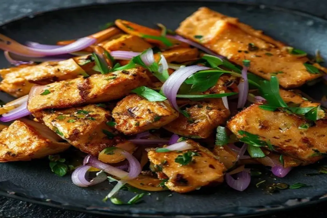 The Ultimate Garlic Pepper Paneer Fry Recipe