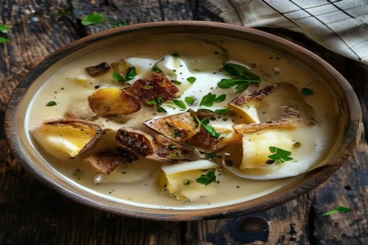 The Ultimate German Potato Bacon Soup Recipe
