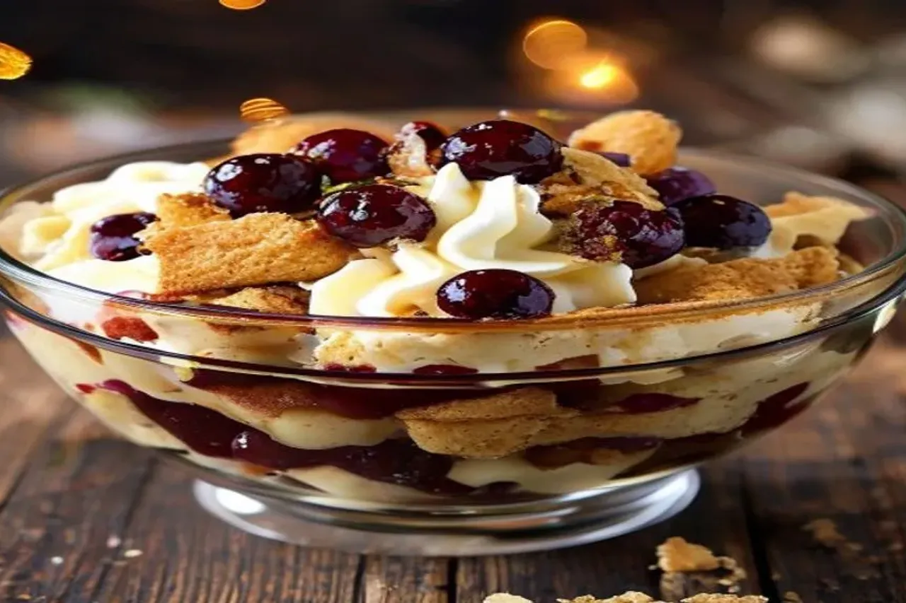 The Ultimate Gingerbread and Eggnog Trifle Recipe