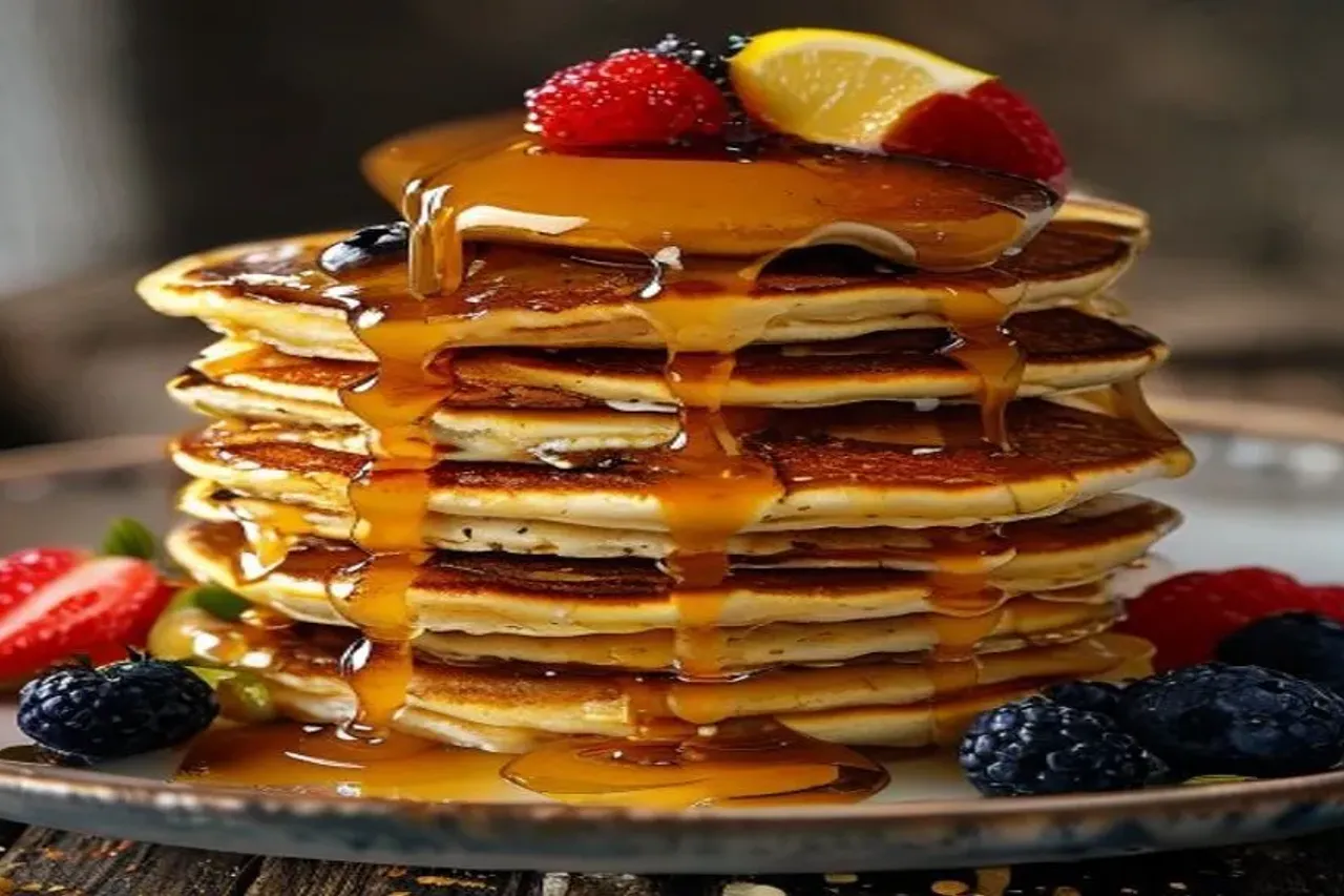 The Ultimate Golden Diner Honey Butter Pancakes Recipe