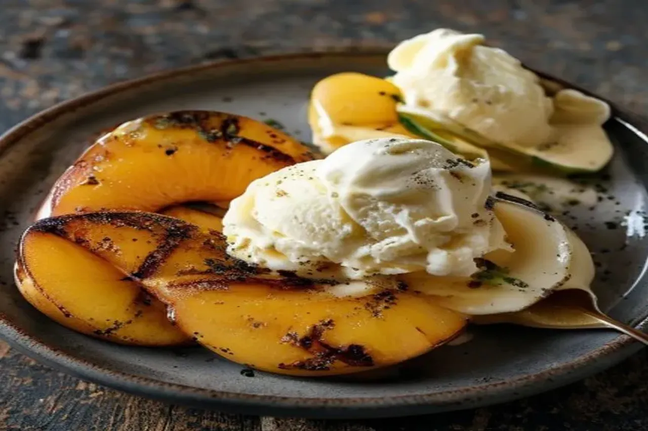 The Ultimate Grilled Peaches and Ice Cream Recipe
