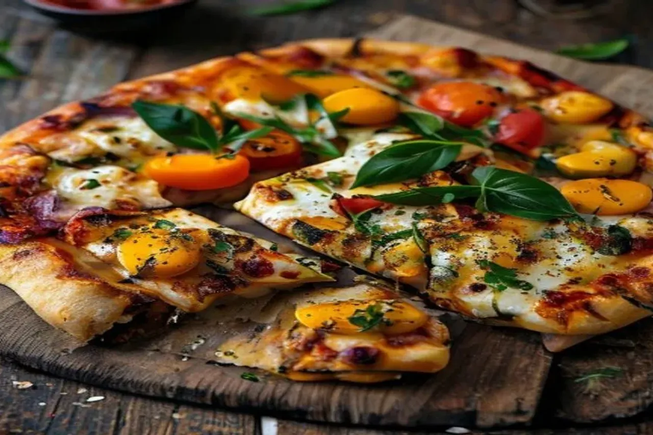 The Ultimate Grilled Veg Pizza Sandwich Recipe