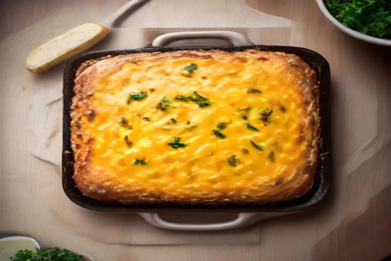 The Ultimate Kale, Mushroom, and Cheddar Bake Recipe