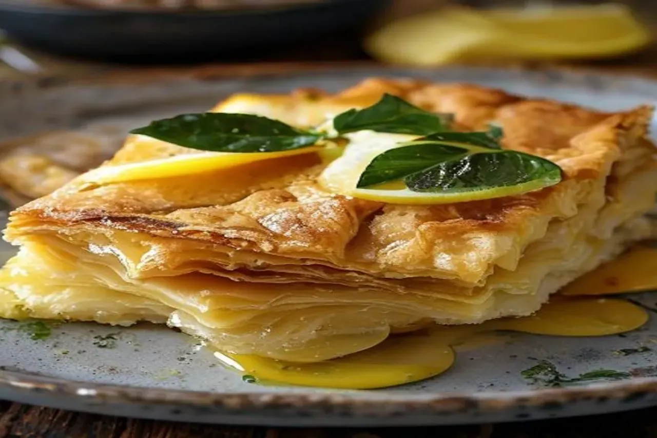 The Ultimate Lemonopita Greek Lemon Phyllo Cake Recipe