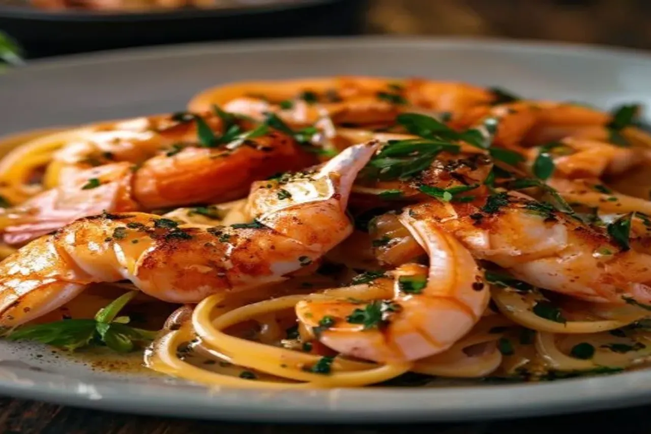 The Ultimate Linguine Pasta with Shrimp and Tomatoes Recipe