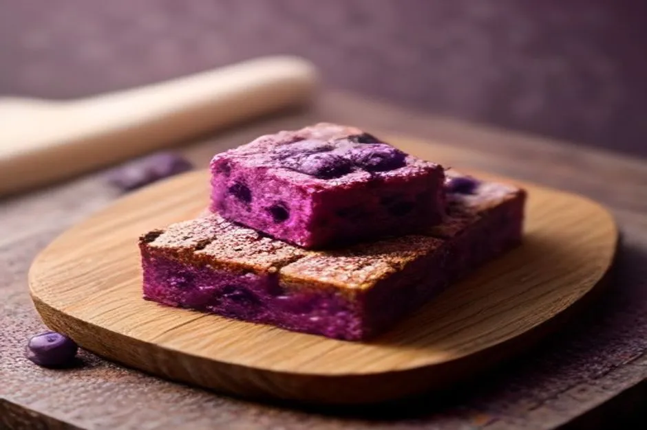 The Ultimate Mini Wild Blueberry Blondie Recipe