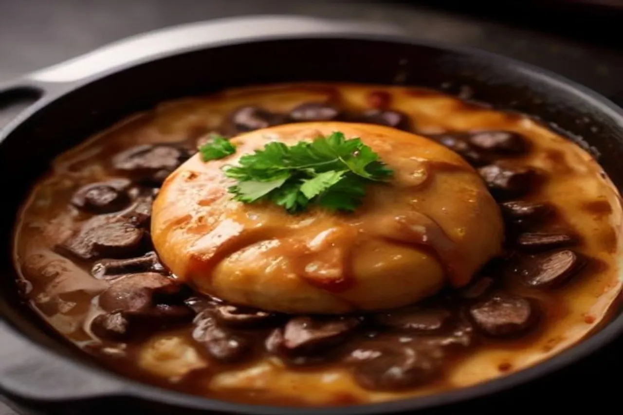 The Ultimate Mushroom-Smothered Beef Burgers Recipe