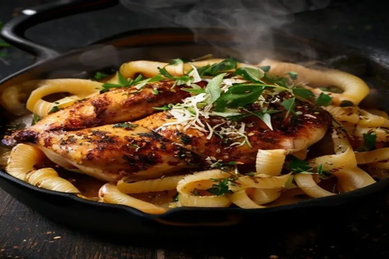The Ultimate One-Pan Crispy Chicken and Spaghetti Recipe