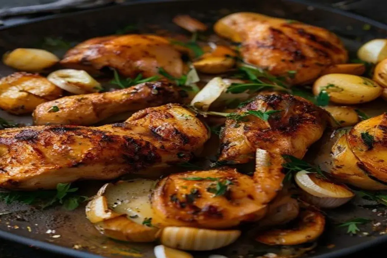 The Ultimate One-Pan Garlic Chicken and Potatoes Recipe