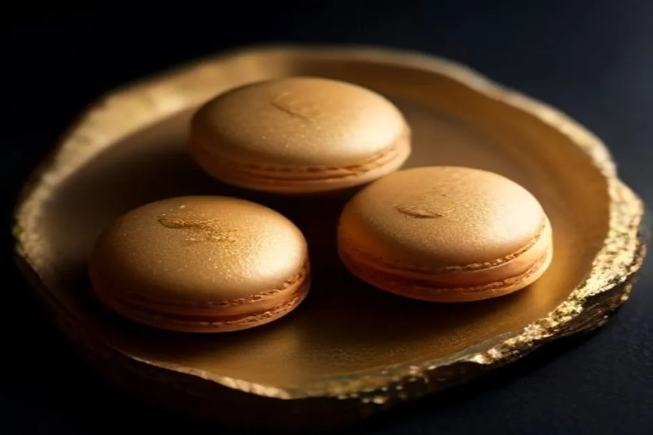 The Ultimate Pan-seared Gold Leaf Macarons Recipe