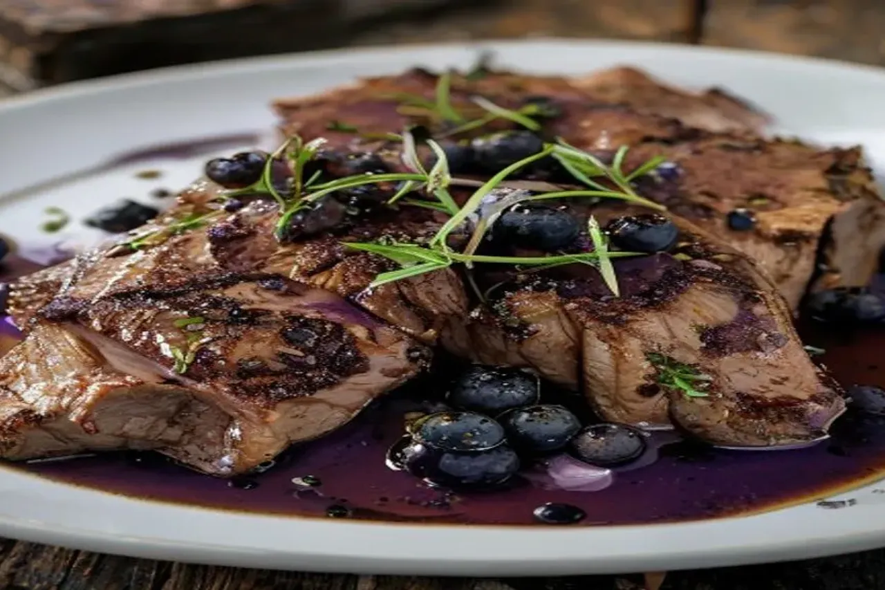 The Ultimate Rack of Lamb with Blueberry Sauce Recipe
