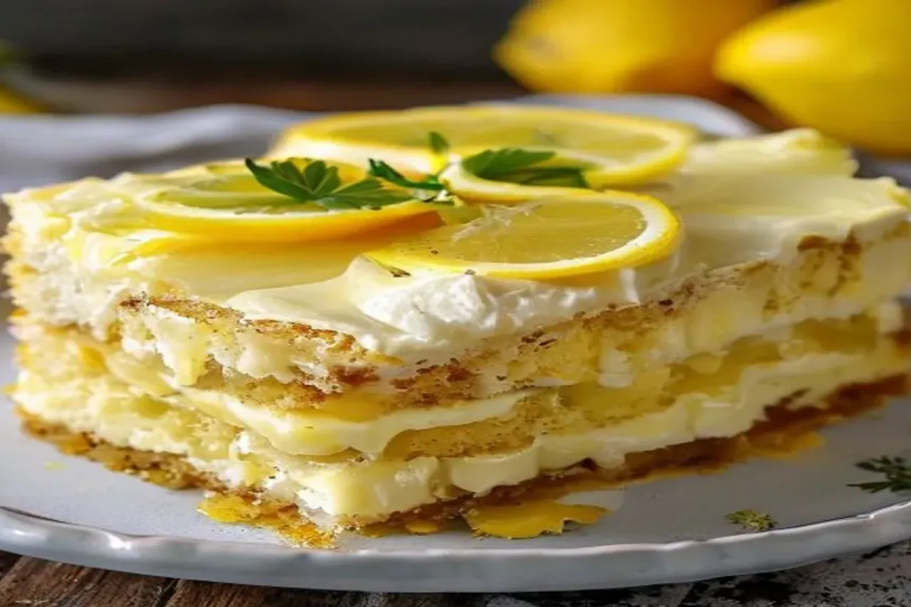 The Ultimate Refreshing Lemon Cream Cake Recipe