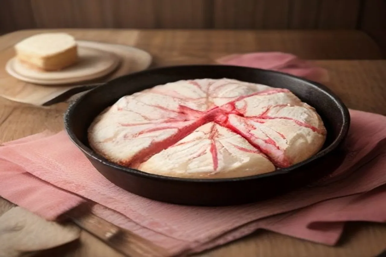 The Ultimate Rhubarb Skillet Cake Recipe