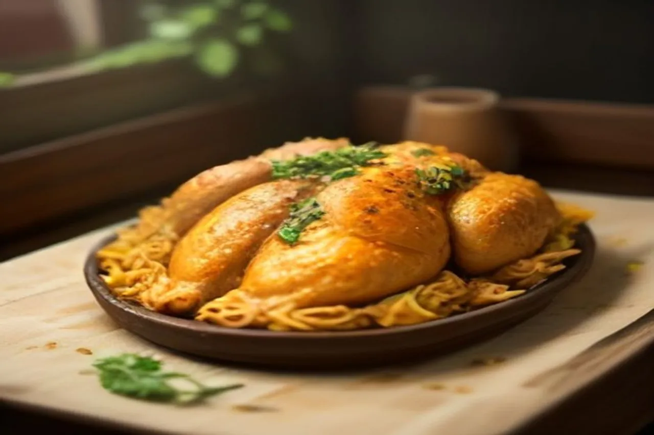 The Ultimate Roast Chicken on Angel Hair Pasta Recipe
