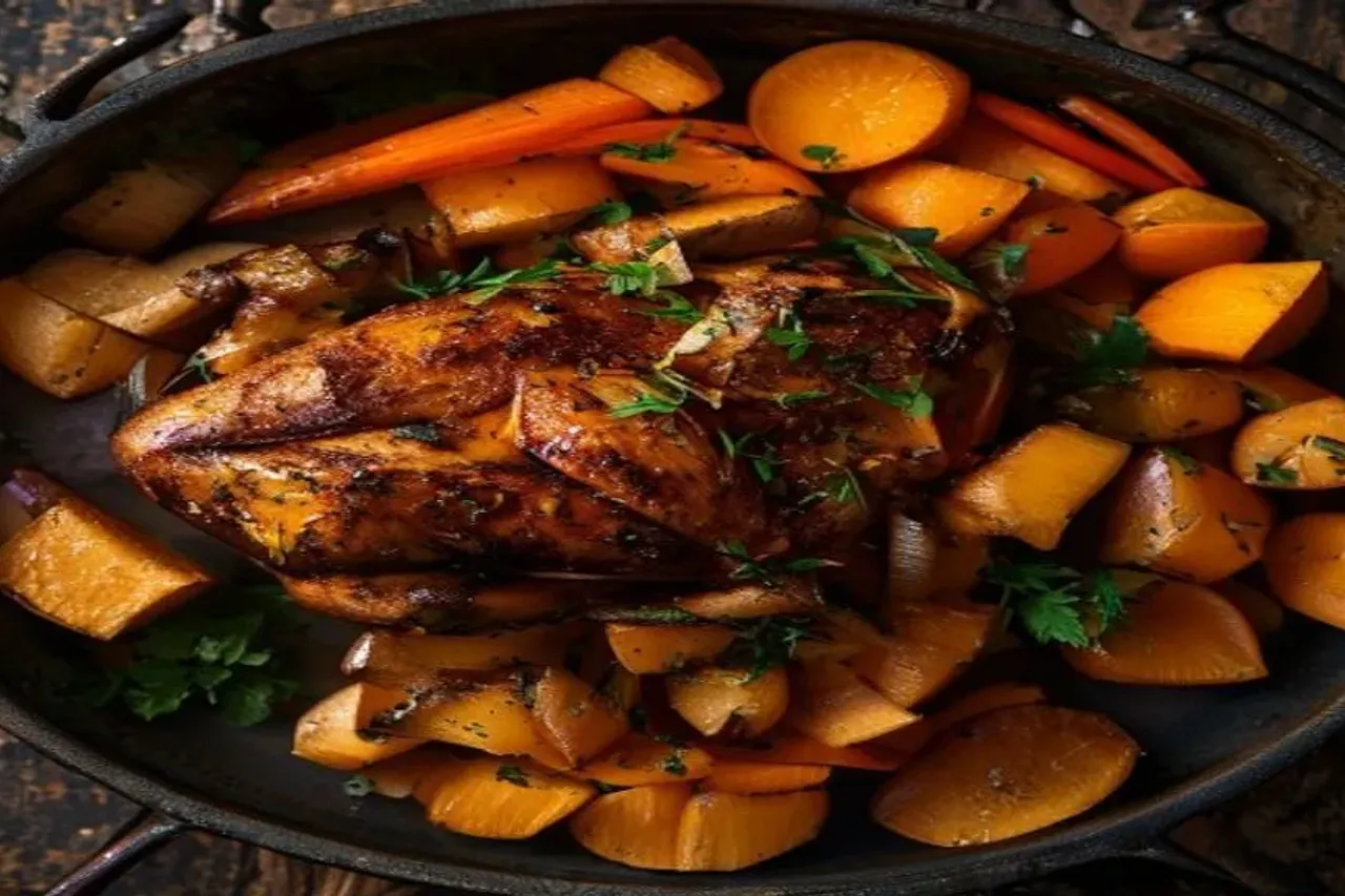 The Ultimate Roasted Vegetable Chicken Recipe