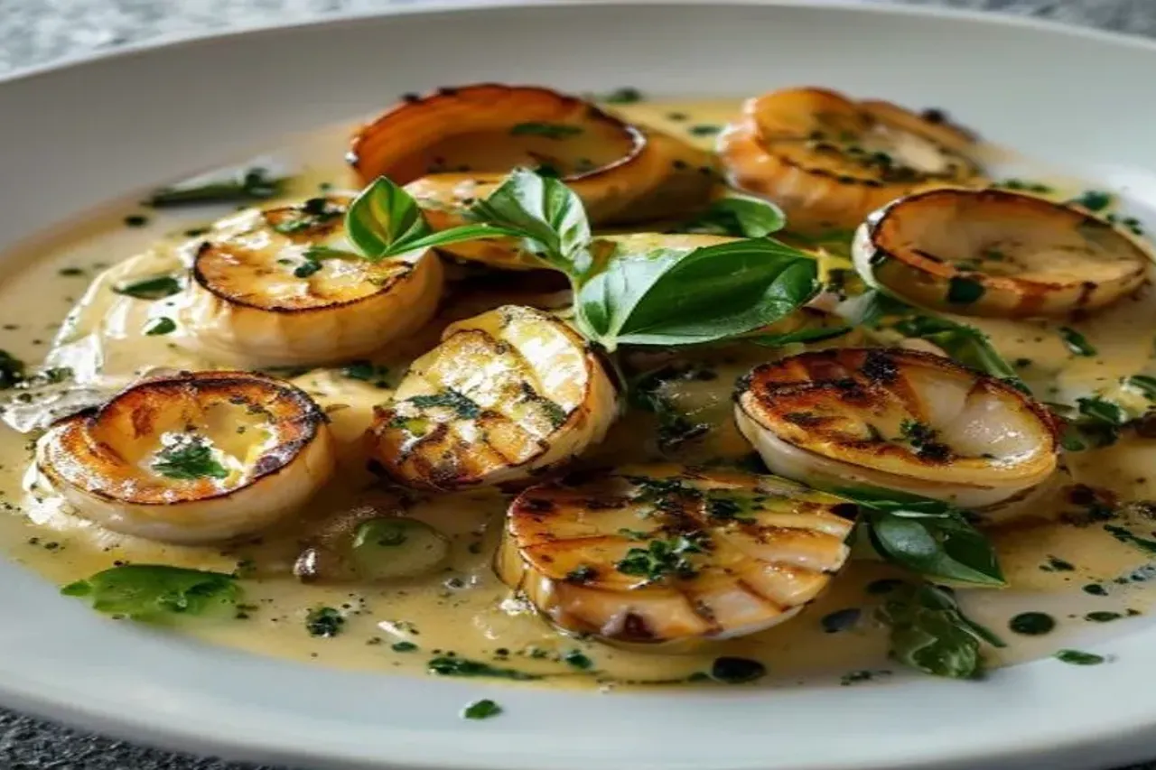 The Ultimate Scallops with Pesto Cream Sauce Recipe