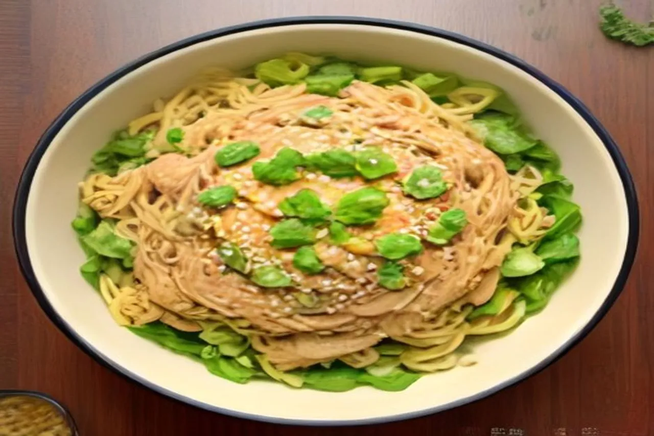 The Ultimate Sesame Pasta Chicken Salad Recipe