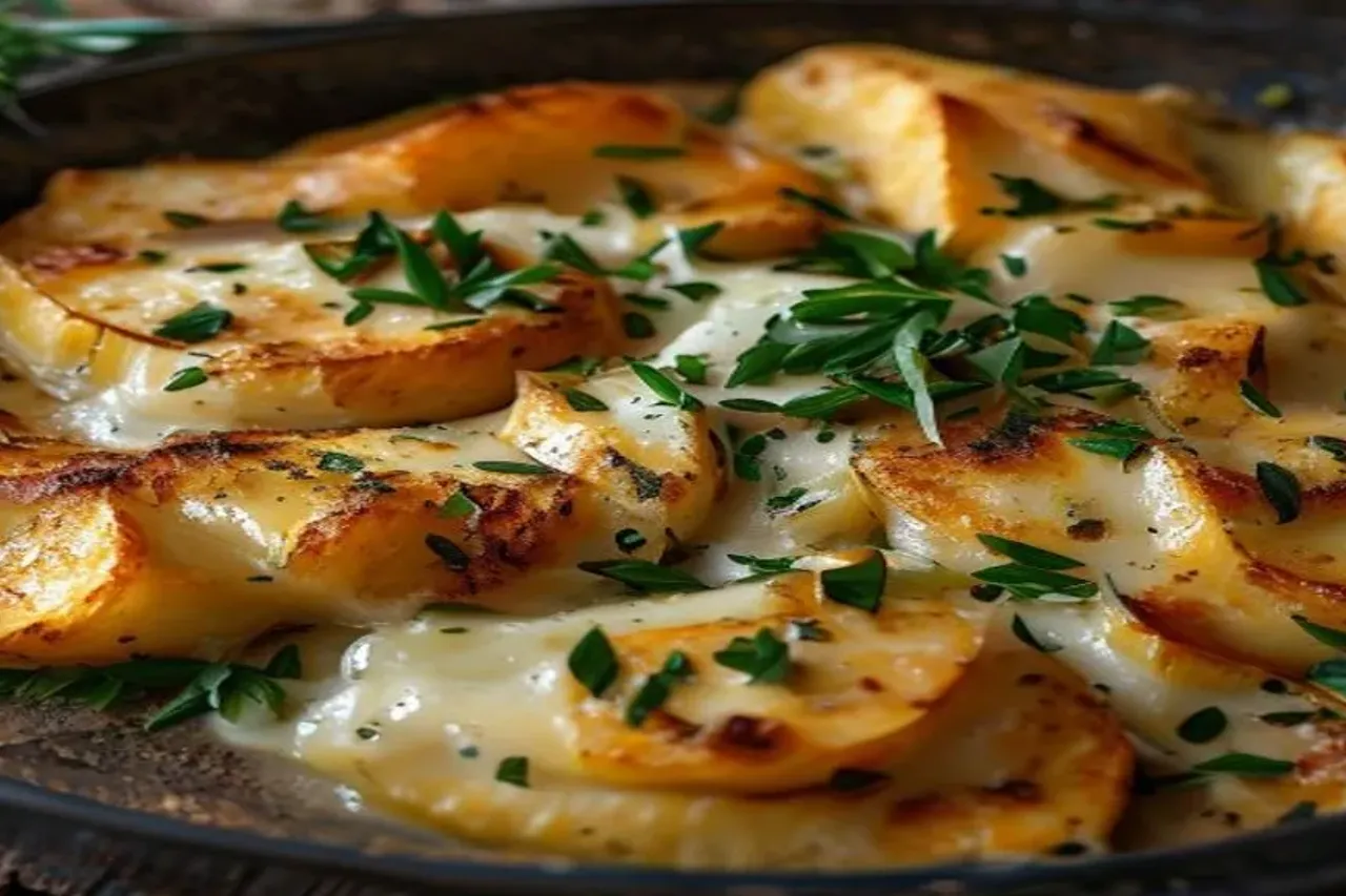 The Ultimate Sheet Pan Au Gratin Potatoes Recipe