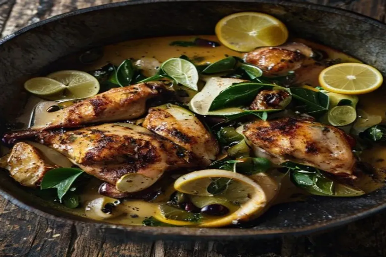 The Ultimate Sicilian Skillet Chicken With Lemon, Olives, and Capers Recipe