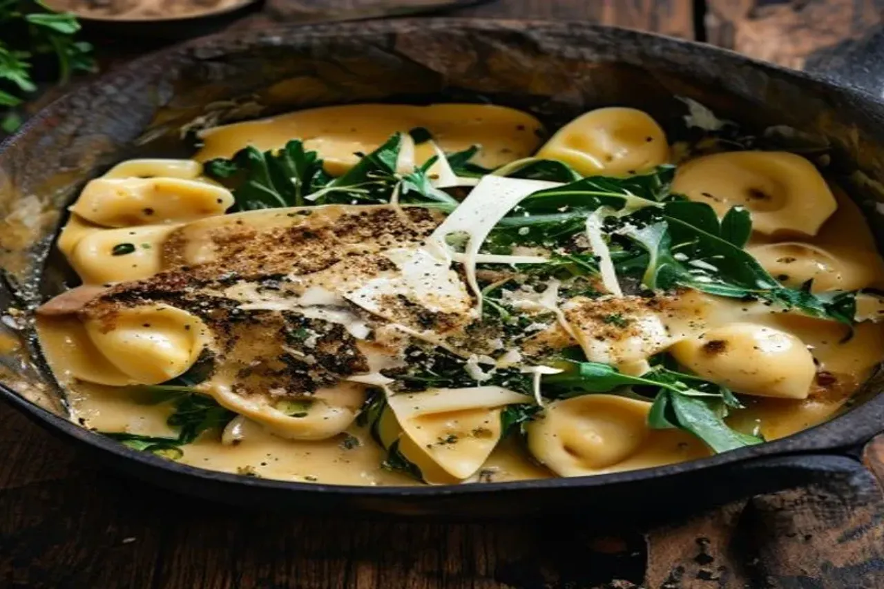 The Ultimate Skillet Cacio e Pepe Tortellini Recipe