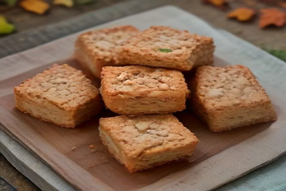 The Ultimate Spiced Apple Blondie Recipe
