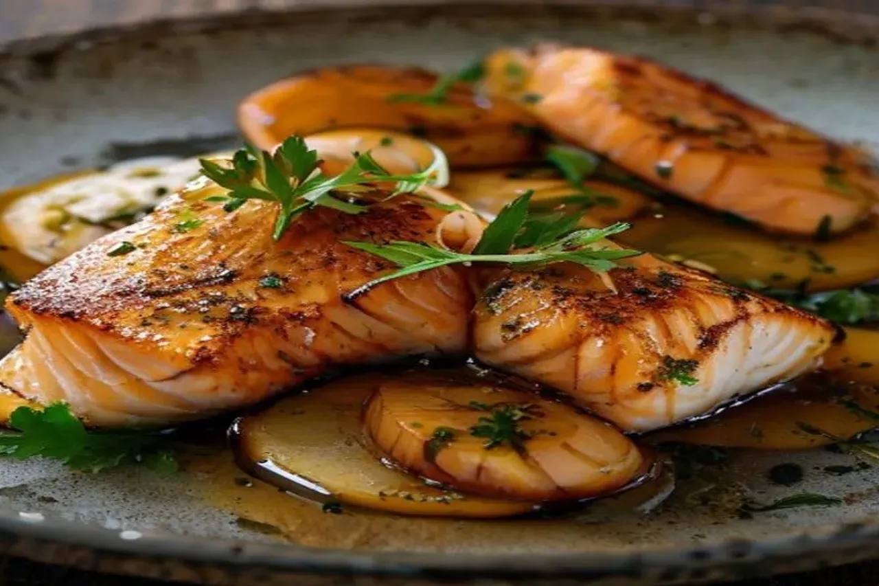 The Ultimate Spicy Salmon with Caramelized Onions Recipe
