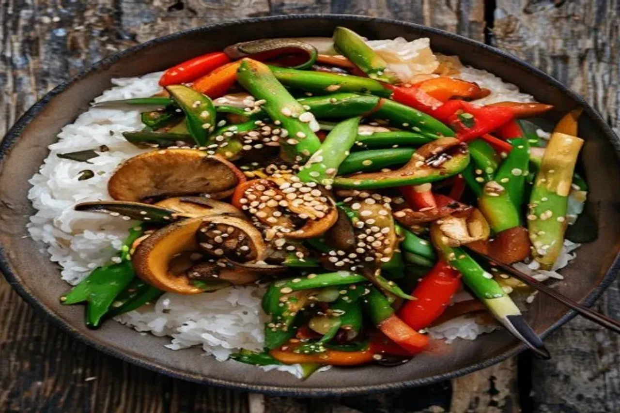 The Ultimate Stir Fried Sesame Vegetables with Rice Recipe